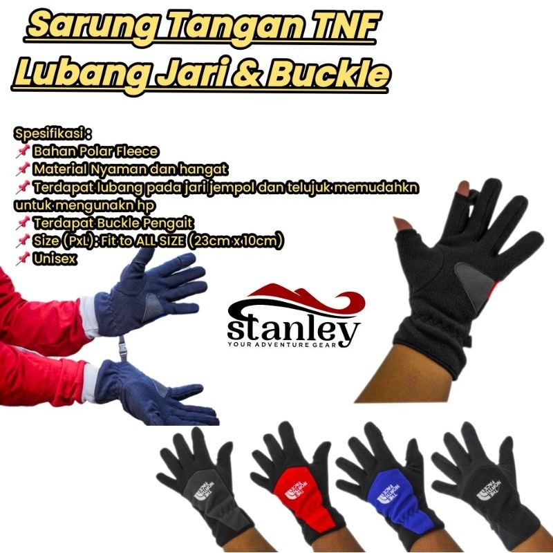 Sarung Tangan TNF | sarung tangan outdoor | Sarung Tangan Polar Touchscreen , sarung tangan mendaki