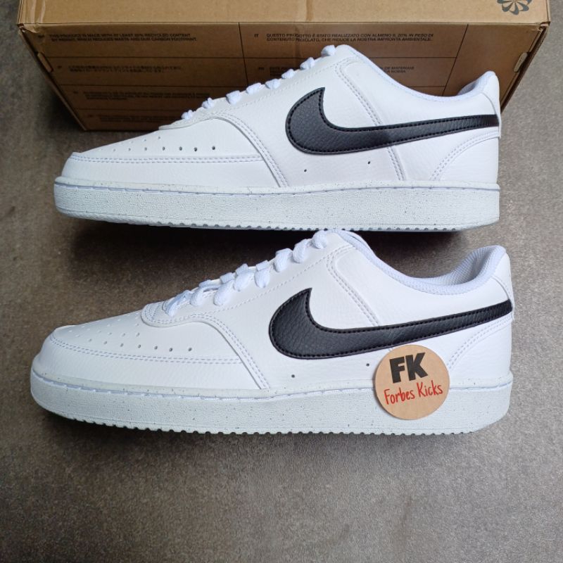 Nike Court Vision Low Next Nature White Black