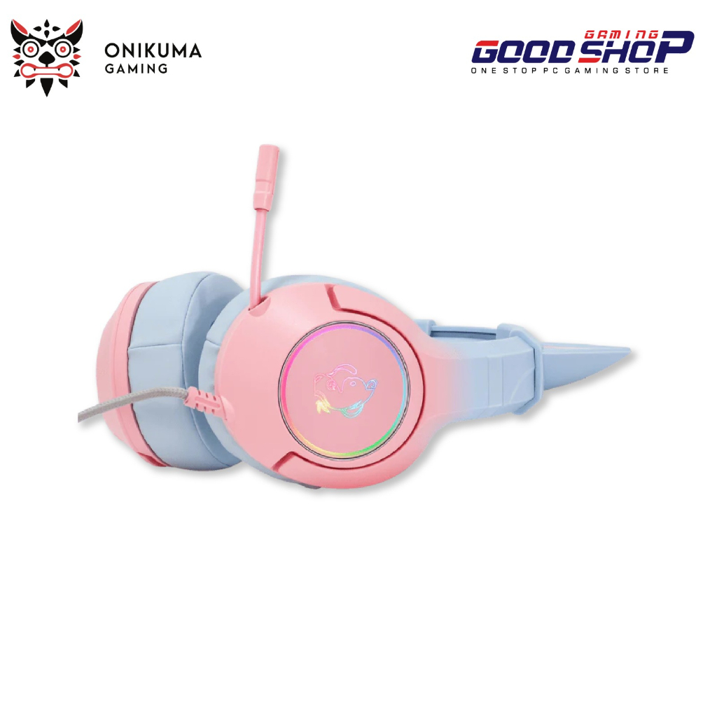 ONIKUMA HEADSET GAMING K9 PINK 7.1 CHANNEL