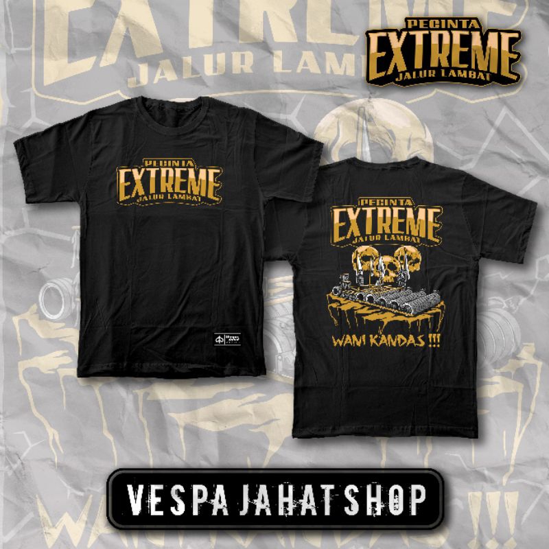 kaos pecinta Vespa extreme