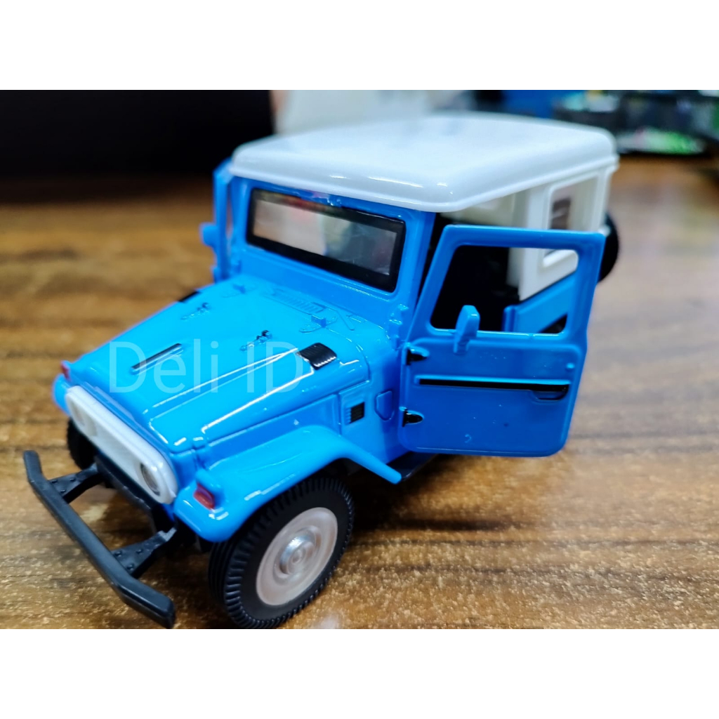 MAINAN ANAK DIECAST MOBIL TOYOTA HARTOP JEEP HARTOP MINIATUR CAR