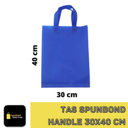 Goodie bag tas spunbond 30x40x 10 cm | tas ultah,tas lebaran,tas souvenir pernikahan murah