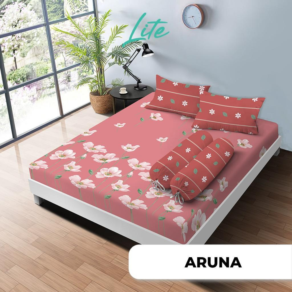 Ss Sprei Kintakun Lite 160 B4 Mix Motif PART A 160x200 Bantal 4 Queen Size No 2 Motif