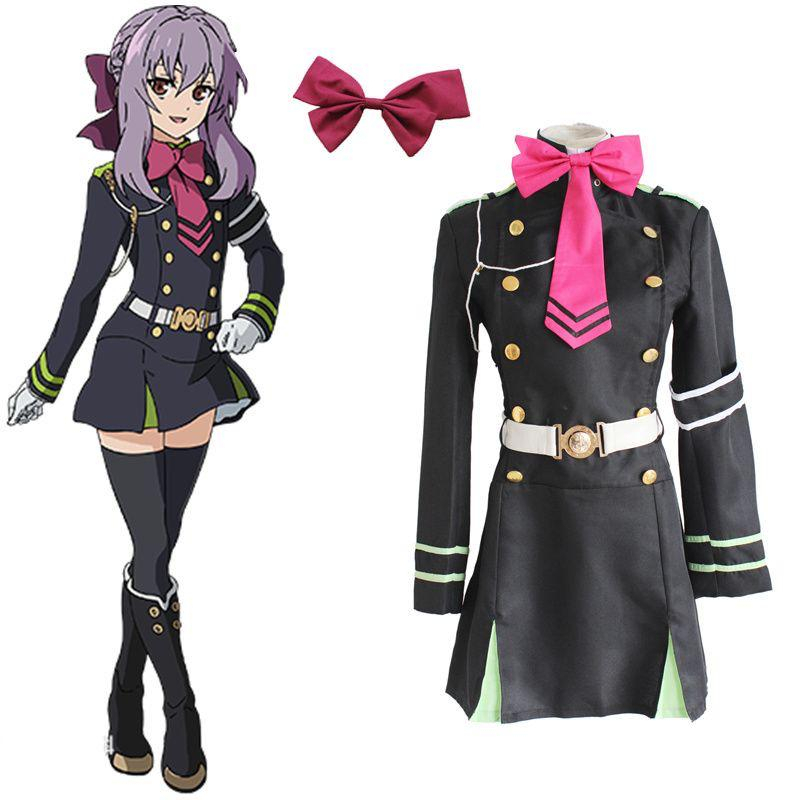 MIUMIU | COSPLAY COSTUME OWARI NO SERAPH HIRAGI SHINOA COSTUME FULL SET SHINOA HIIRAGI