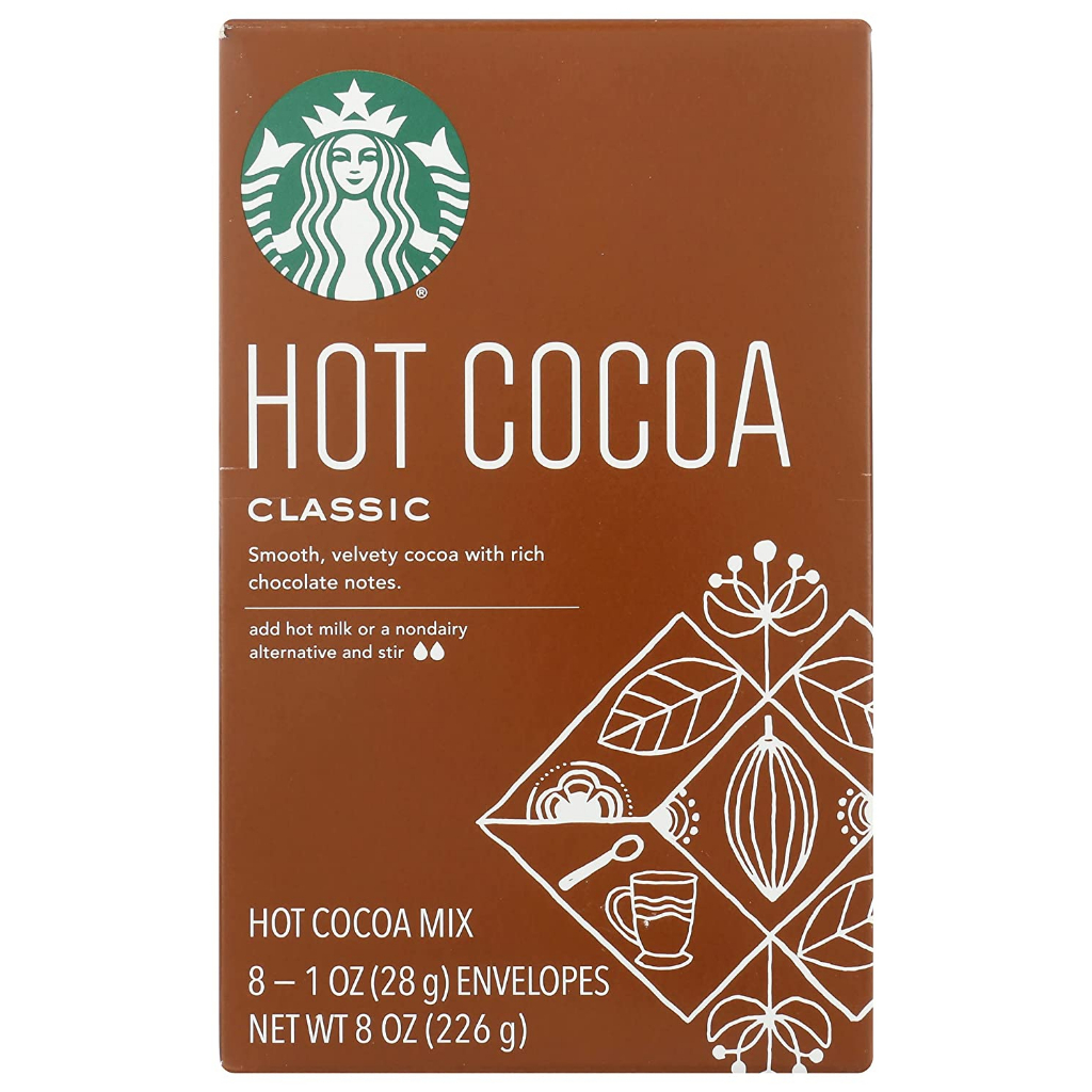 

Starbucks Hot Cocoa Classic 28 Gr per Envelope USA