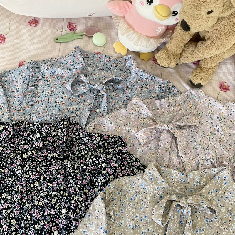 Hiyori Shoppu - Ichika Floral Dress