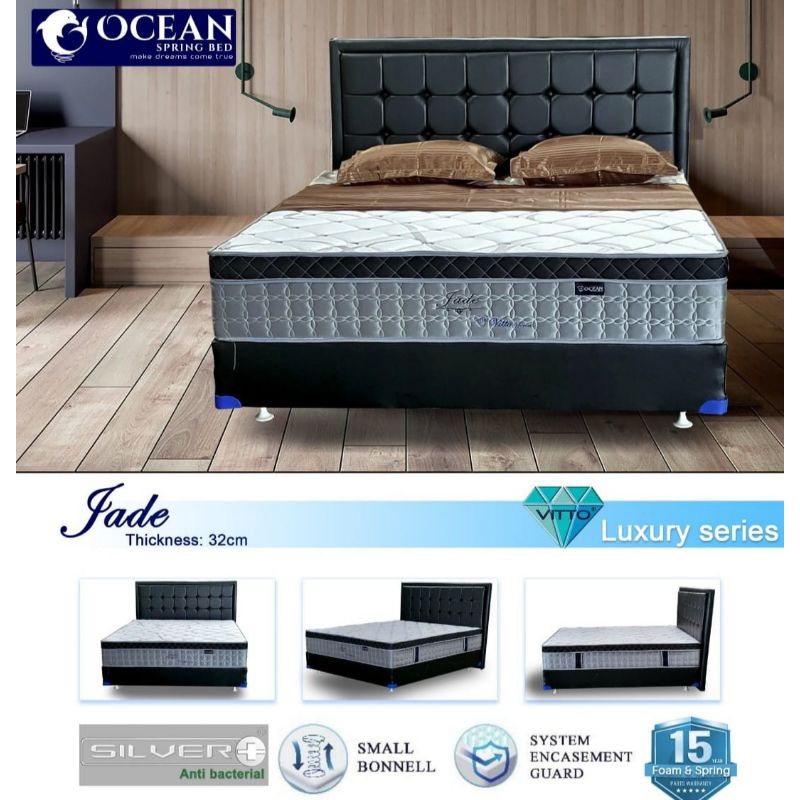 Springbed Ocean Vitto Jade Luxury Series / Kasur Matras Ocean Vitto Jade Luxury