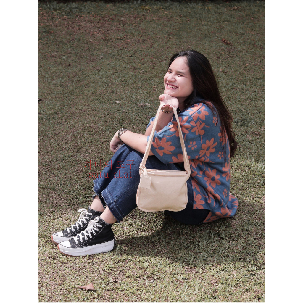 SATU ALAT Hand Bag BLITHEE 100% Canvas Premium Tebal Tas Kanvas