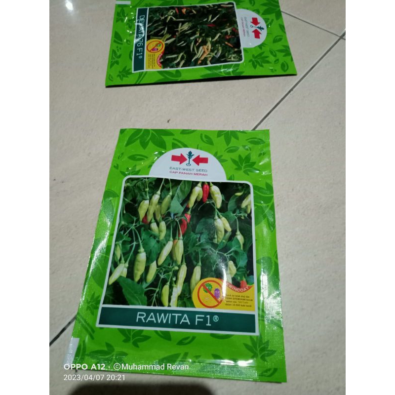 benih cabe Rawita F1 2250 butir panah merah