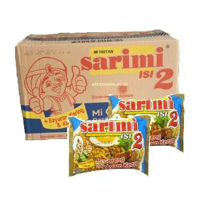 

Sarimi isi 2 Mi Goreng Rasa Ayam Kecap 1 dus isi 24 pcs