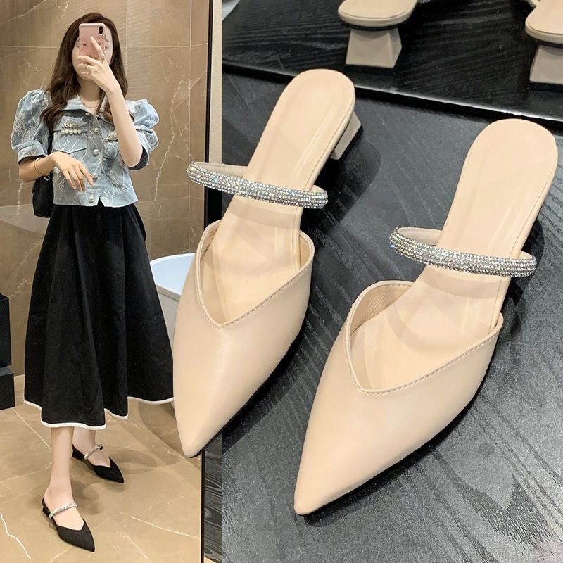 NF-A093 - Sandal Wedges Hak Tahu Fashion Wanita Import