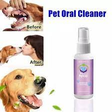 Penghilang Bau Mulut Kucing PET DENTAL SPRAY Obat Pembersih Kerak Gigi Dental Care Cat