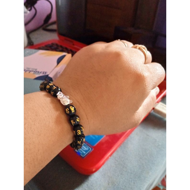 [COD]GELANG TIBET HOKY LIONTIN GAJAH(FREE BOX)