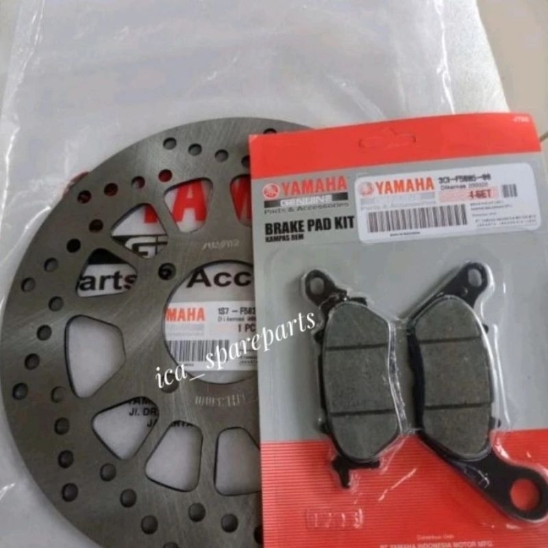 Piringan Cakram Depan & Kampas Rem Depan Jupiter Mx Old Jupiter Mx New 135