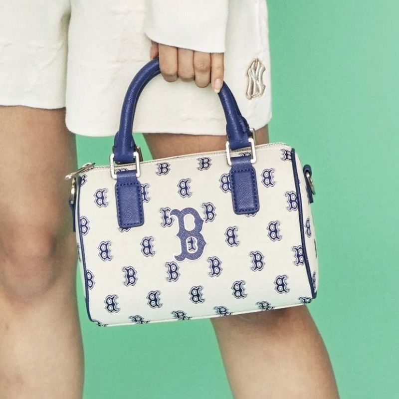 M*LB CLASSIC MONOGRAM JACQUARD BOSTON RED SOX