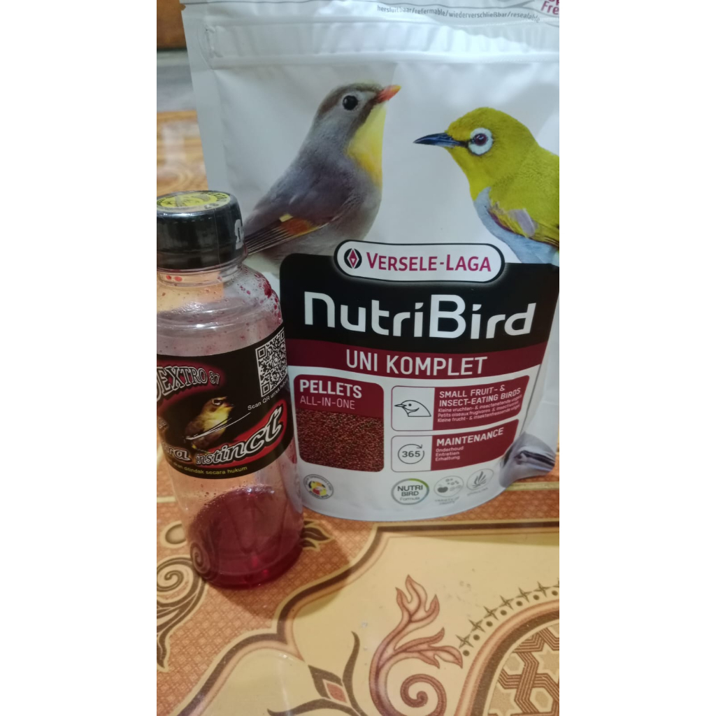 PAKET GACOR 1 PAKET ISI 2 BARANG DEXTRO 87 DAN NUTRIBIRD UNI 250GRAM