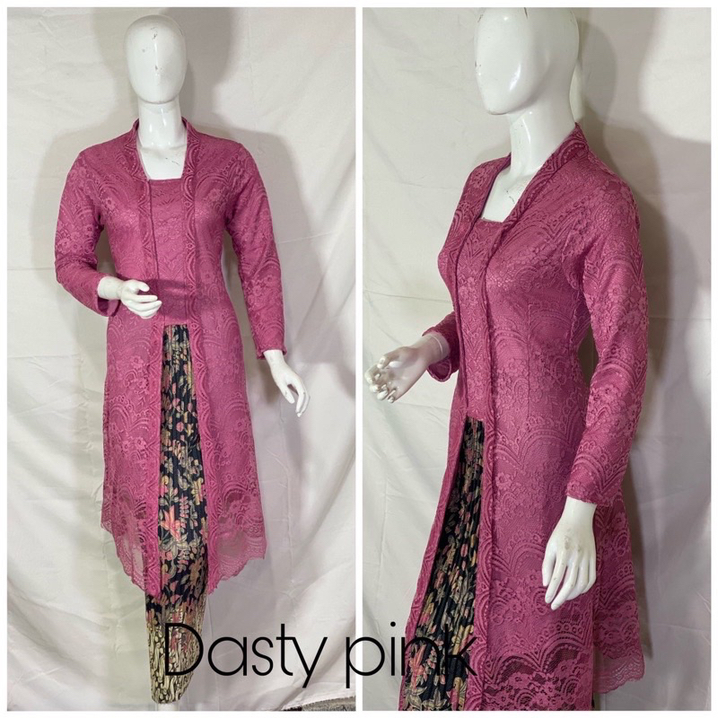 kutubaru polos/kebaya tunik/kebaya favorit/kebaya modern/condangan/seragaman