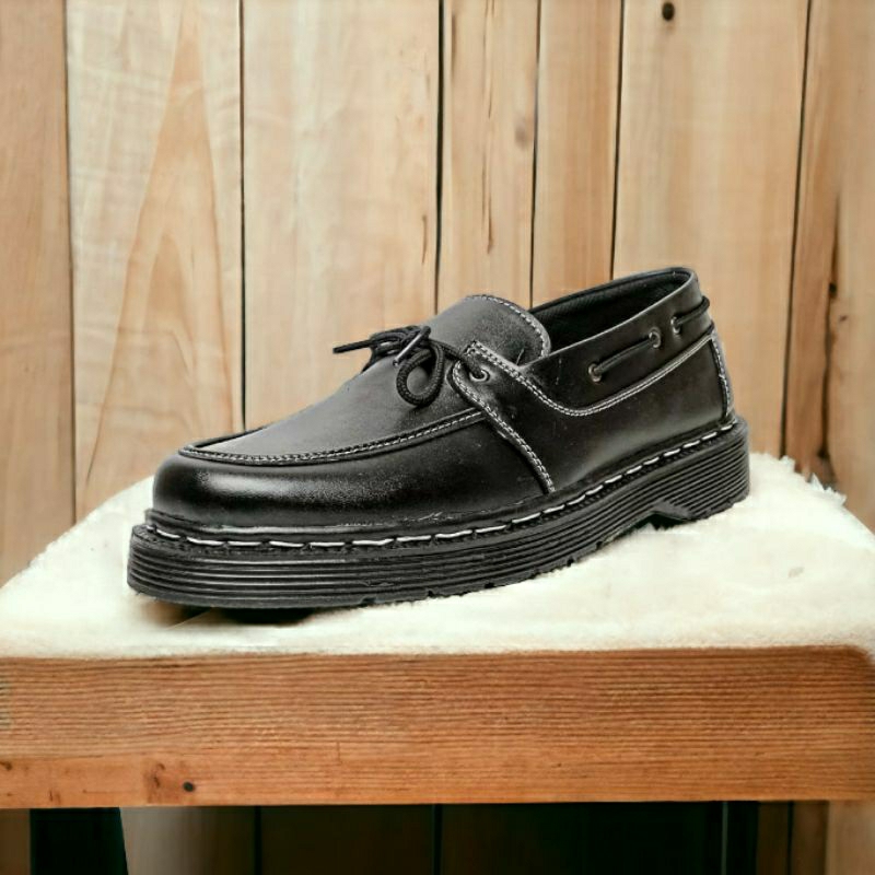 AFVDM Sepatu Pantofel Docmart Pria Loafers Formal Kerja Casual Kantor Modern Trendy