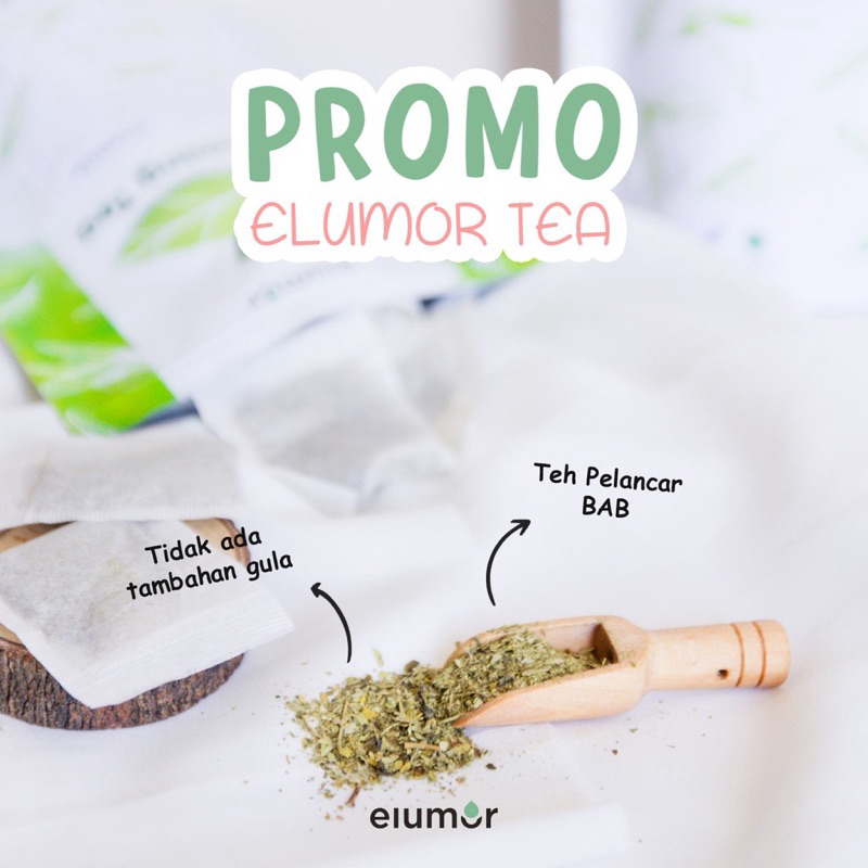 Elumor Slimming Tea teh pelangsing slim diet ELUMOR Original