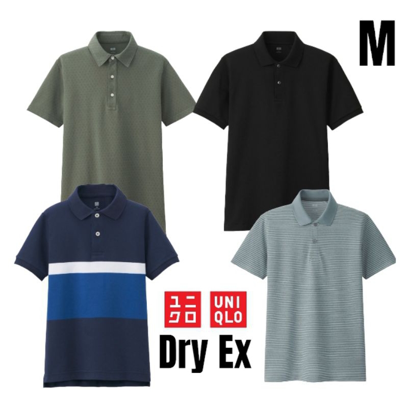Polo shirt uniqlo dry Ex