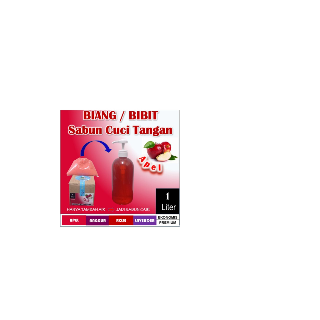 Biang / Bibit Sabun Cuci Tangan 1 Liter