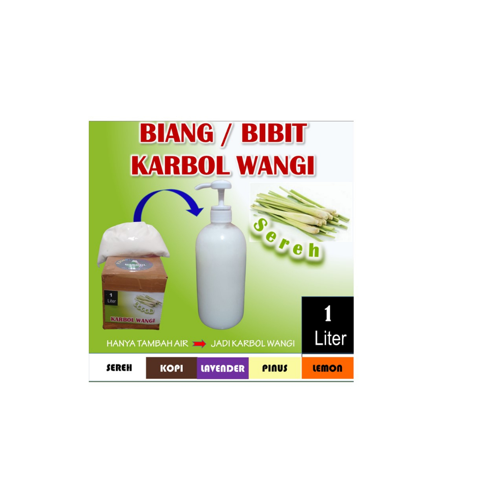 Biang / Bibit Karbol Wangi 1 Liter