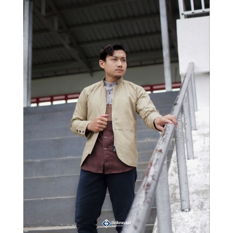 Jasket Terbaru keren / Jasket Semi Formal Dzikrayaat / Jasket keren dzikroyat  ( BISA COD ) KEMKO DZ