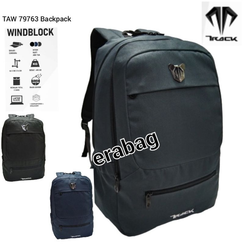 Tas Ransel Laptop Track By Tracker/Backpack Sekolah Track 79763