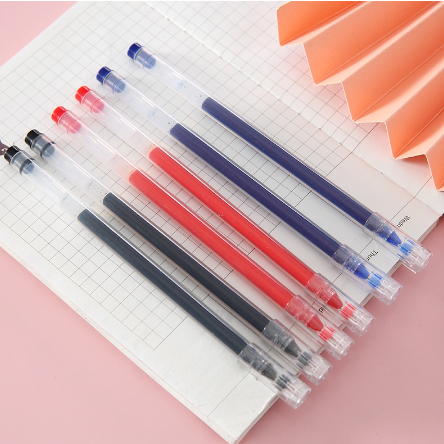 

Pulpen Gel 0.5mm Bolpoin Pena Pulpen Tinta Gel Cair Pena Transparant Pen Gel