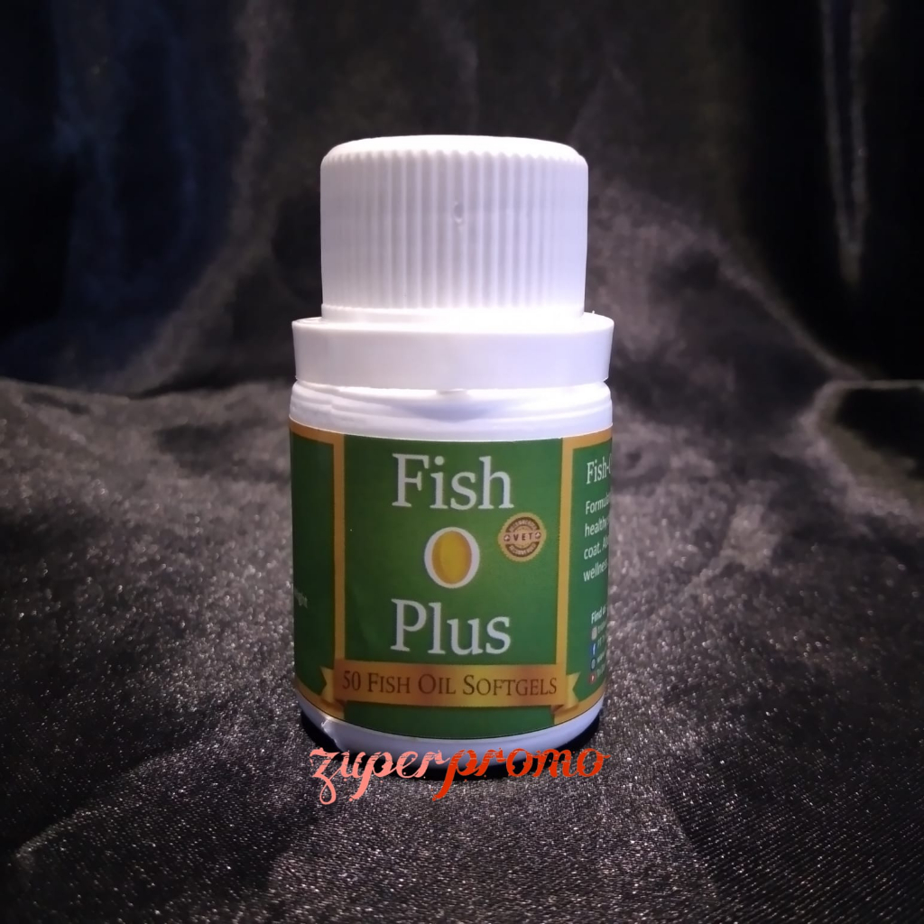 Fish O Plus 50 Soft gels / Minyak Ikan
