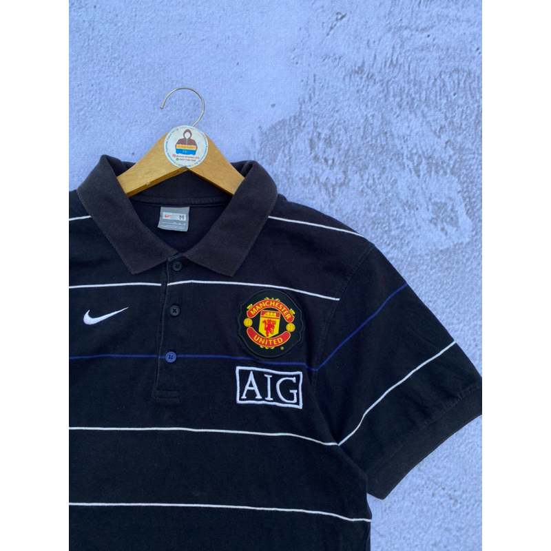 polo shirt training manchester united 2007/2008 poloshirt nike Manchester United