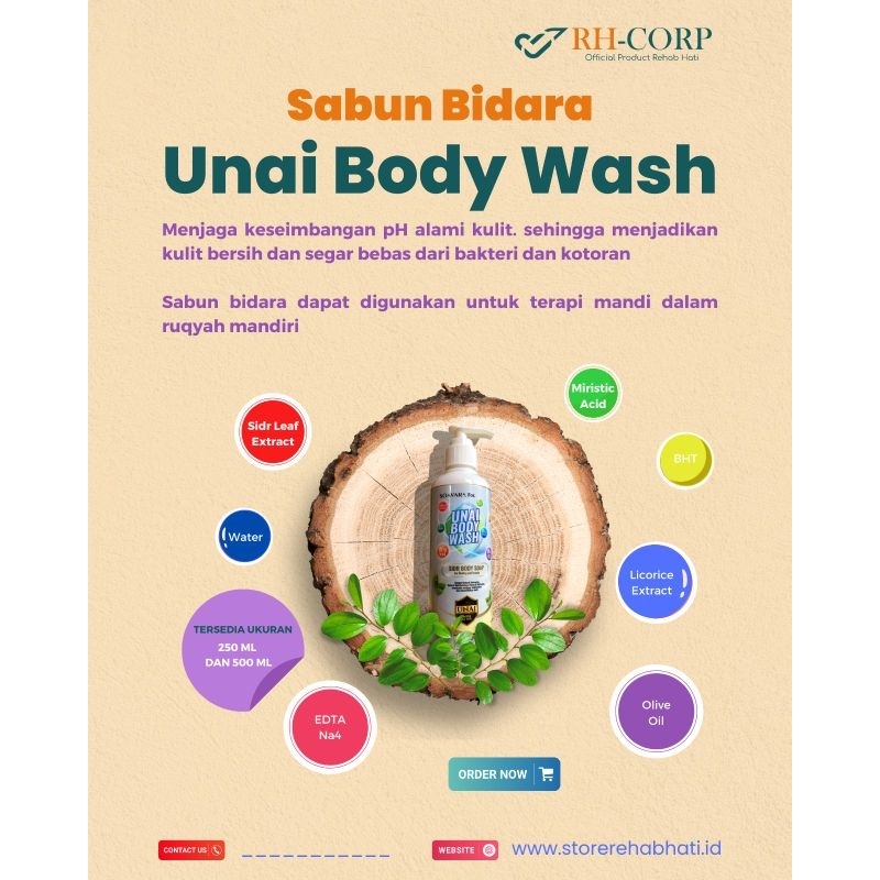 Sabun cair bidara - Rehab hati