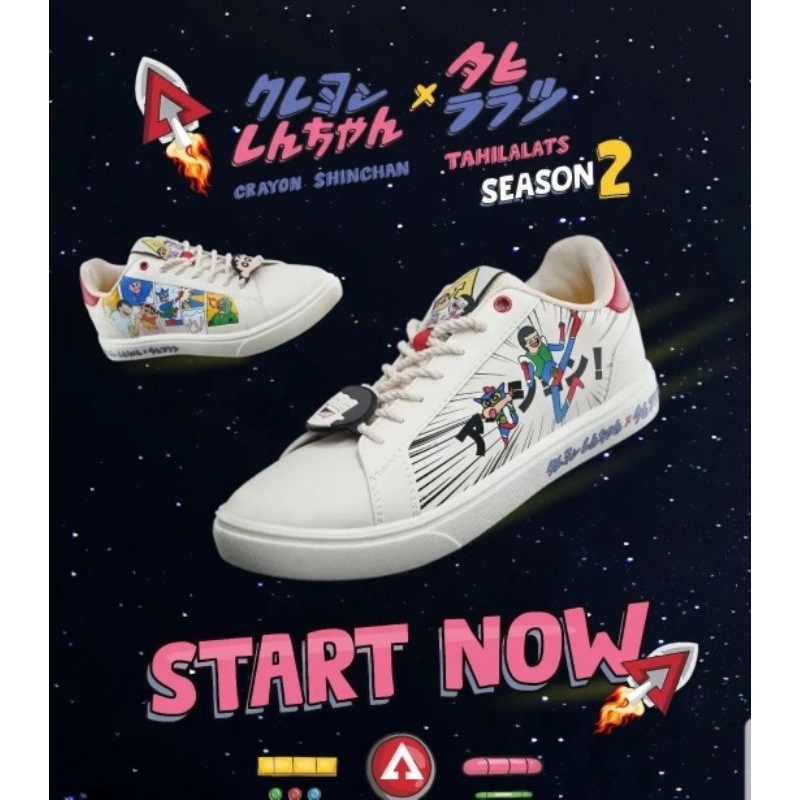Sepatu Aerostreet X Sinchan x Tahilalats V2
