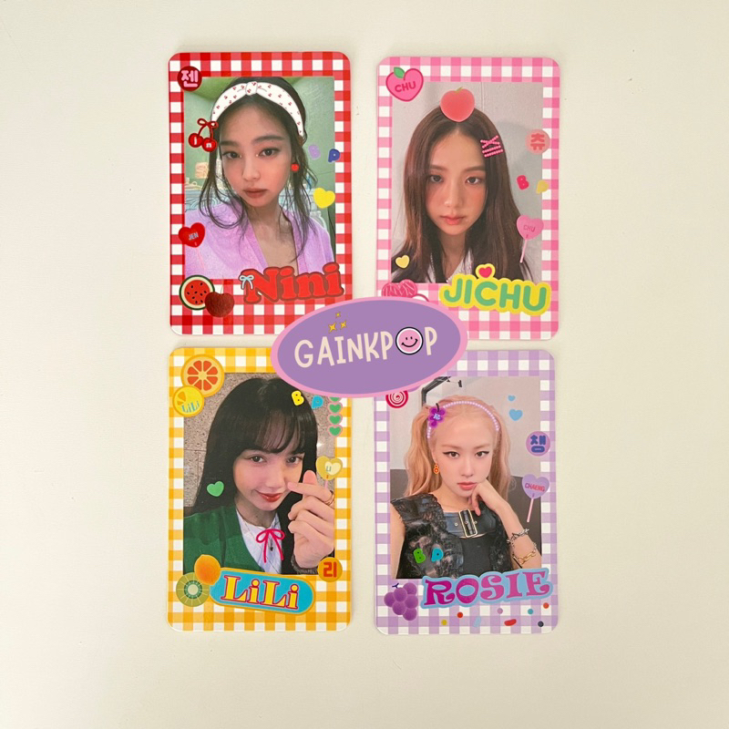 [ready] photocard blackpink spring edition / pc blackpink sed