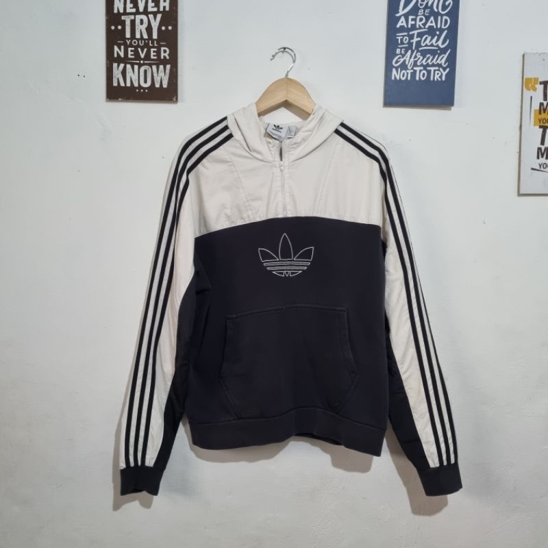 Adidas Trefoil Mixed Hoodie