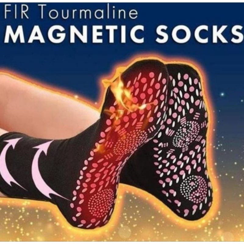 KAOS KAKI MAGNET HEALTY MAGNETIC SOCK / TERAPI MAGNET ANTI SLIP WARM ORIGINAL