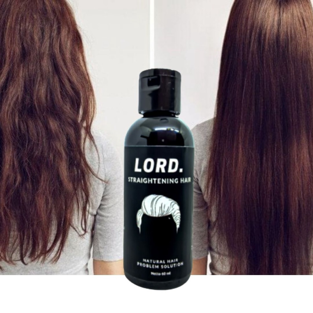 Pelurus Rambut Alami Hair Smoothing LORD Straightening Hair