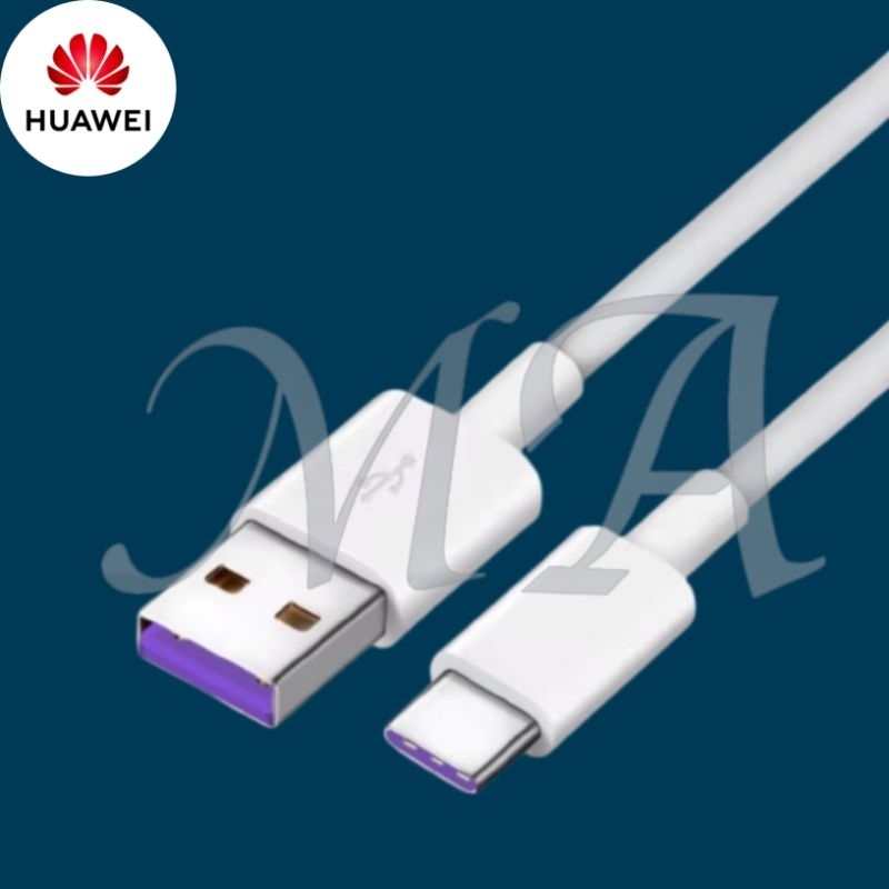 Kabel Data Huawei USB Type C  5A Super Charger  P30/p30 pro/P10/P10 Plus/mate 9/9 pro/mete 20 Pro/P30 lite/nova 5T/Honor Dll