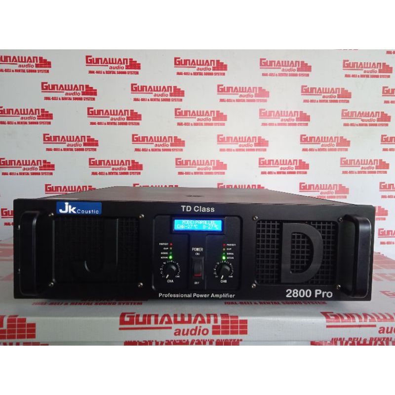 power JK COUSTIC JTD-2800 PRO original product