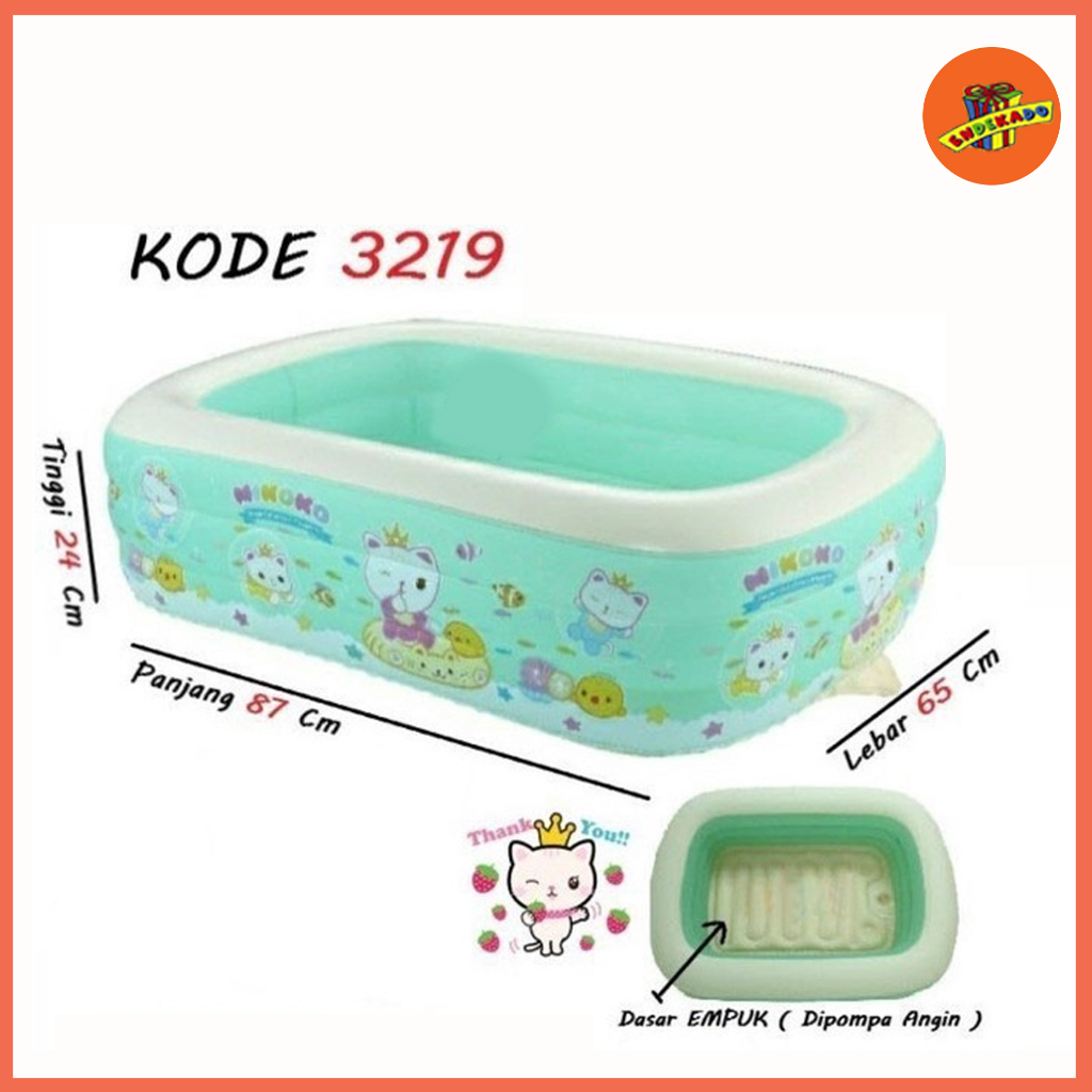 Kolam Renang Intex Baby Bath Tub + Hand Pump Mikoko 3219