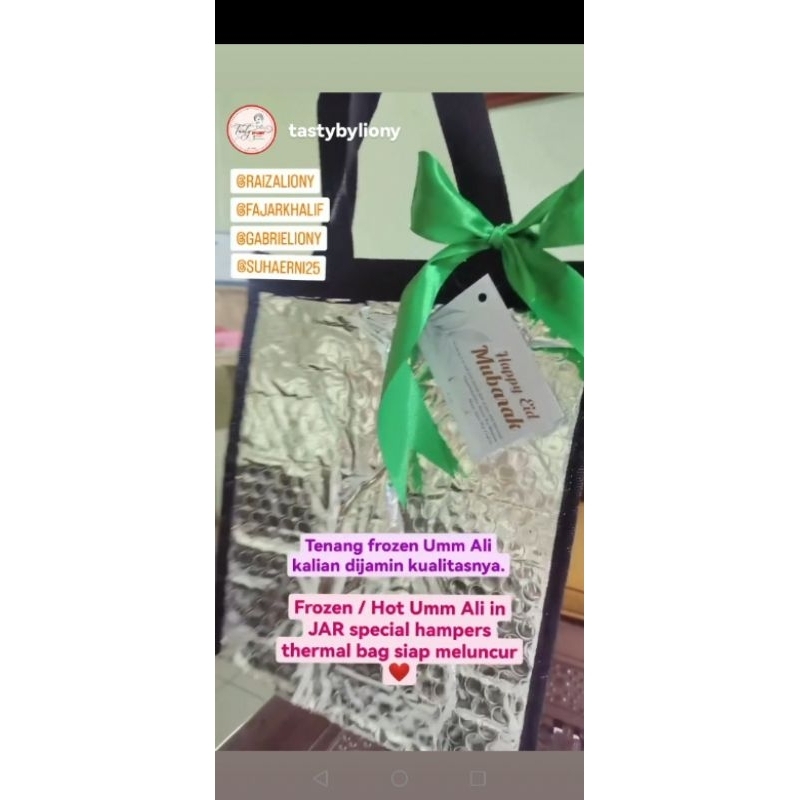 

Tasty Umm Ali / Om Ali / Oum Ali in JAR Edisi Hampers