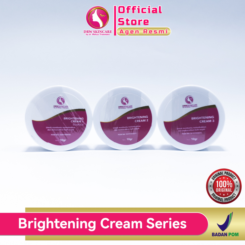 DRW Skincare Brightening Cream Series