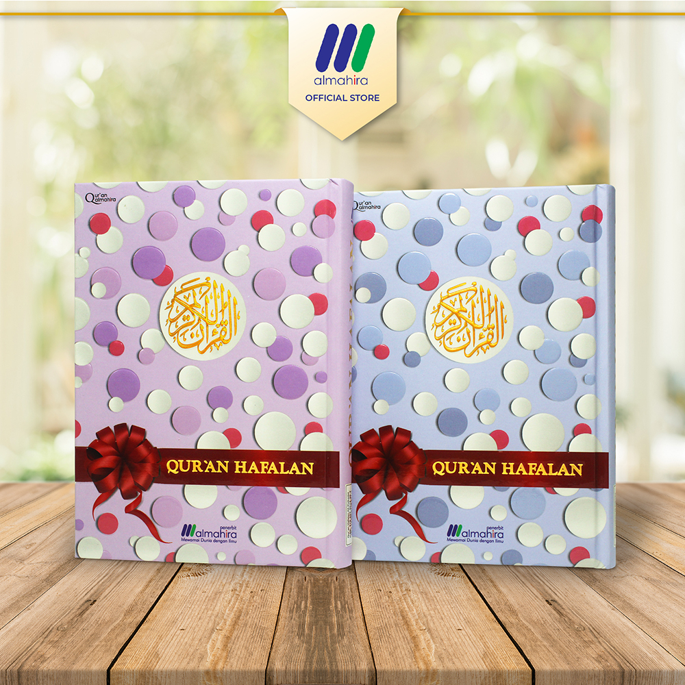 

A5 AL Quran Hafalan Non Terjemah cover Polkadot A5 - almahira