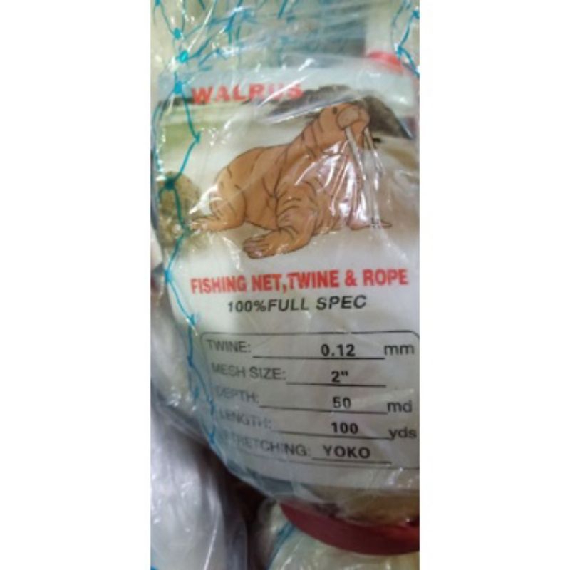 Jaring Ikan Walrus | Jaring Perangkap Ikan | Jaring Burung | Pukat Jaring