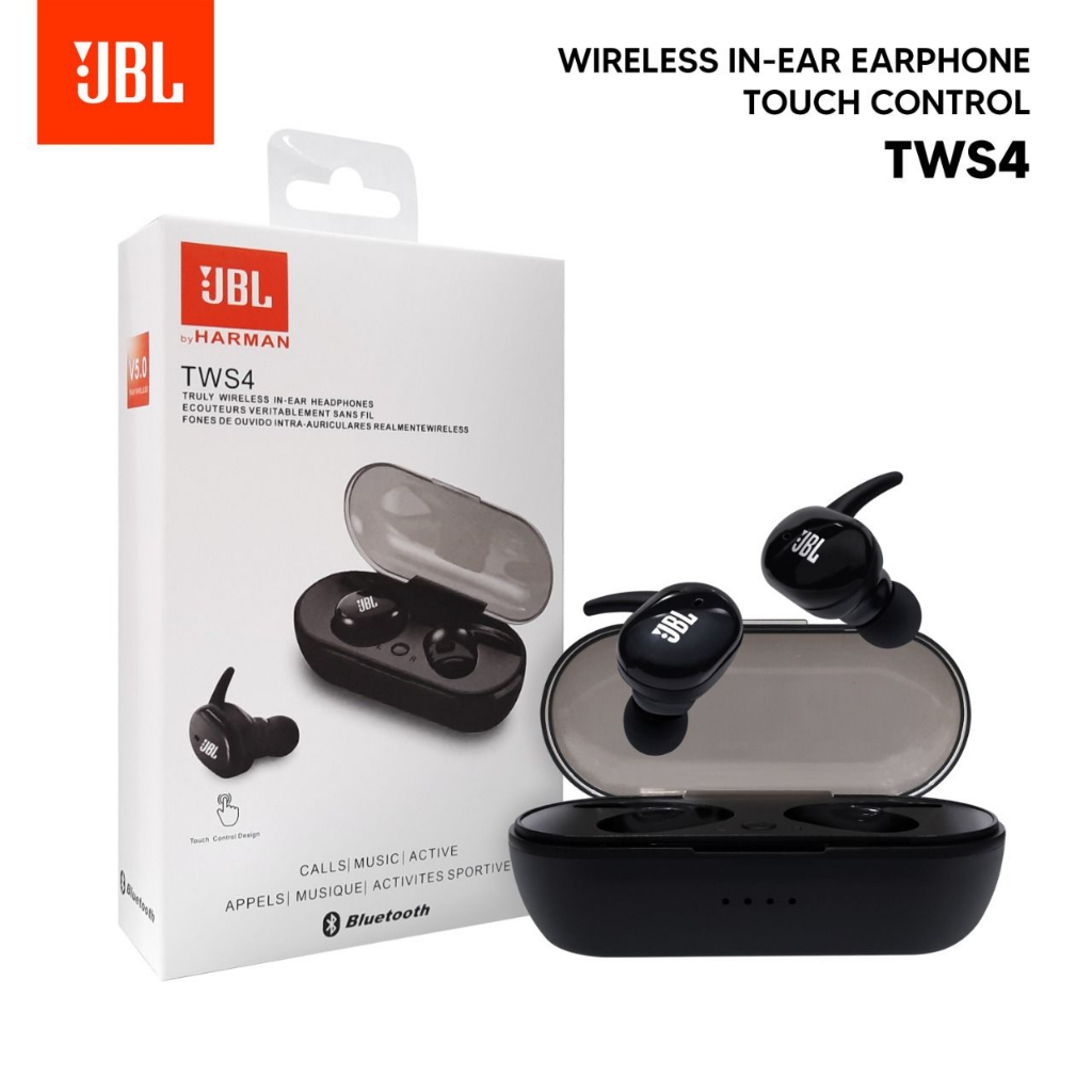 Headset Earphone Bluetooth realme Tws-2 Tws2 &amp; Tws-4 Tws4 support samsung BUDS oppo vivo xiaomi