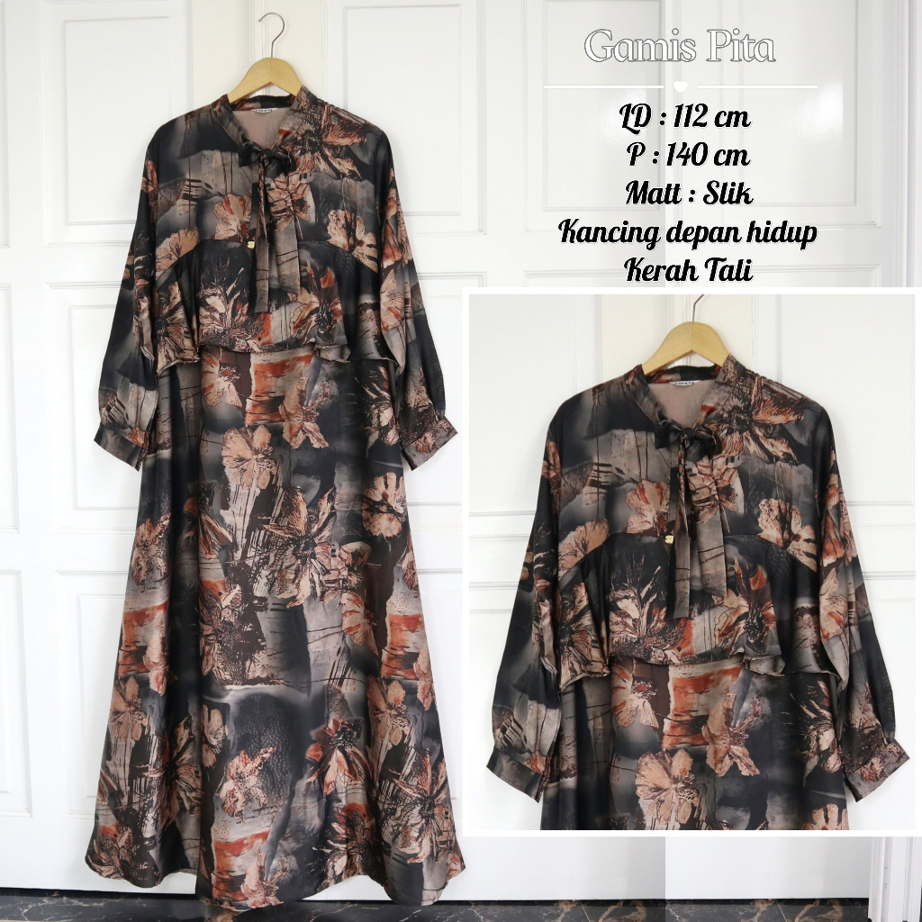 IZANY Gamis Jumbo Silk Armani Premium