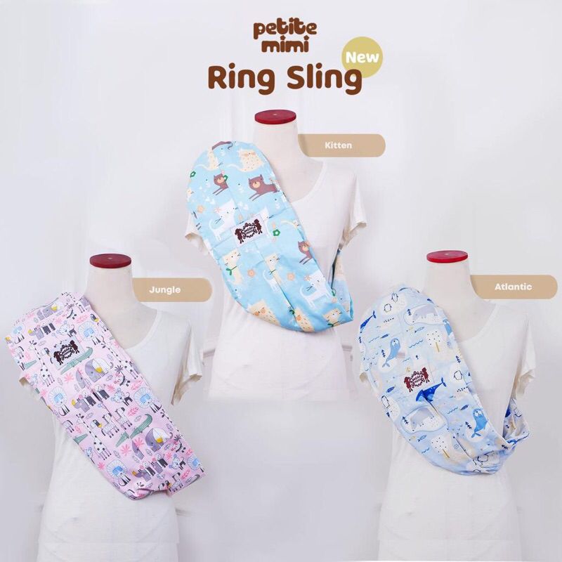 Petite mimi Gendongan Samping Ring Sling