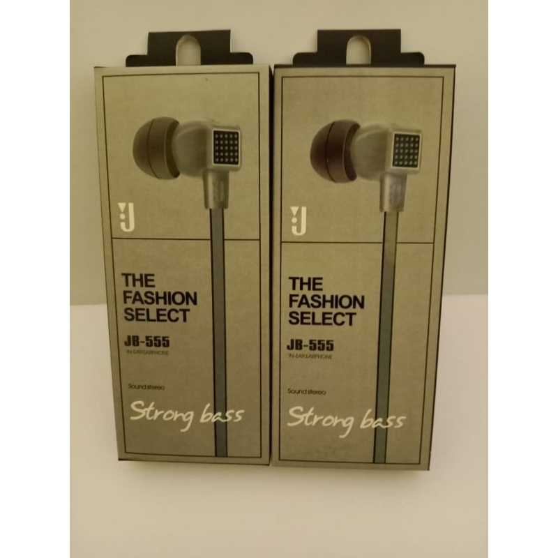 JBL JB-555 In-Ear Earphone Sound Stereo Strong bass