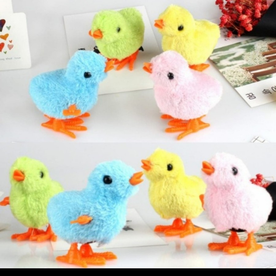 Mainan Anak Ayam Jalan Lucu / Mainan boneka ayam animal lucu