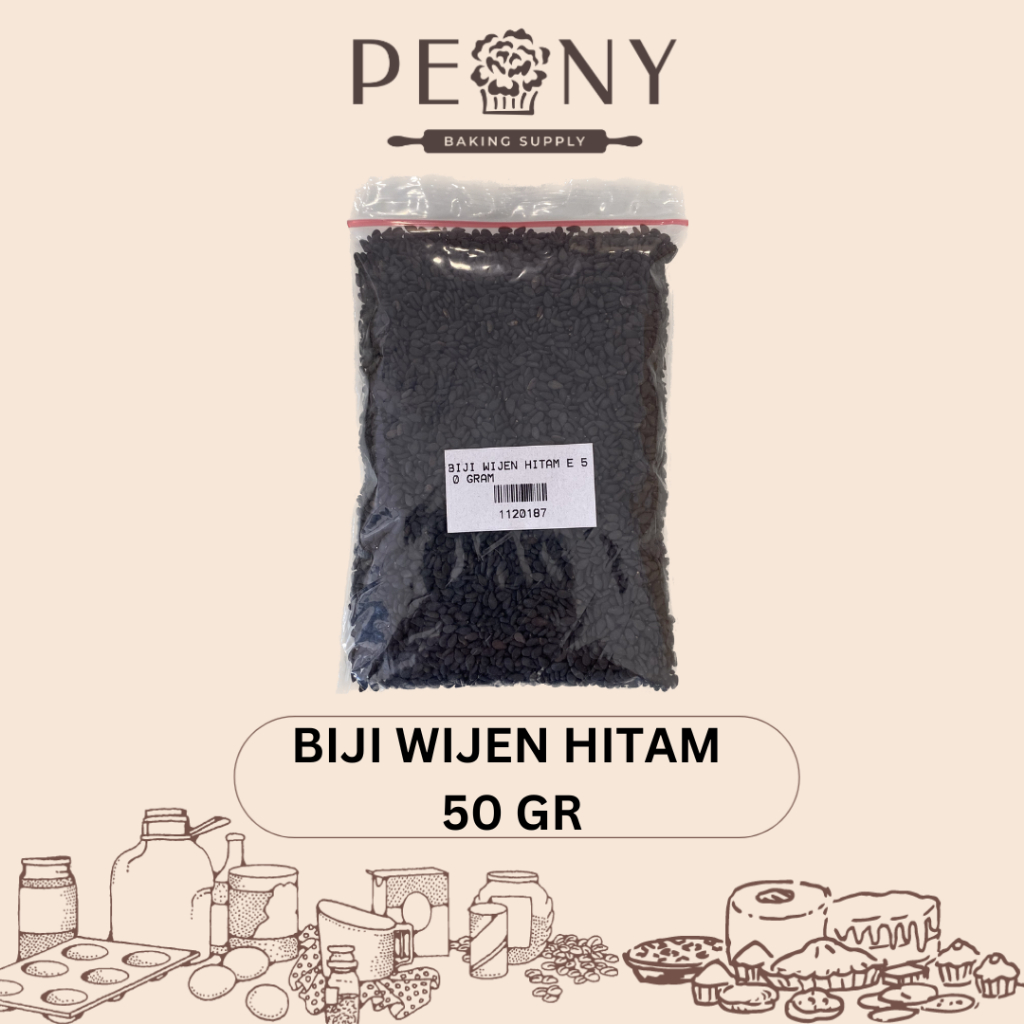 BIJI WIJEN HITAM DAN PUTIH 50 GR